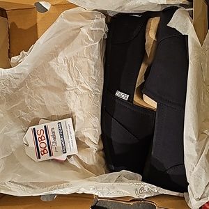 Bob's shoes. Size 8. Black canvas